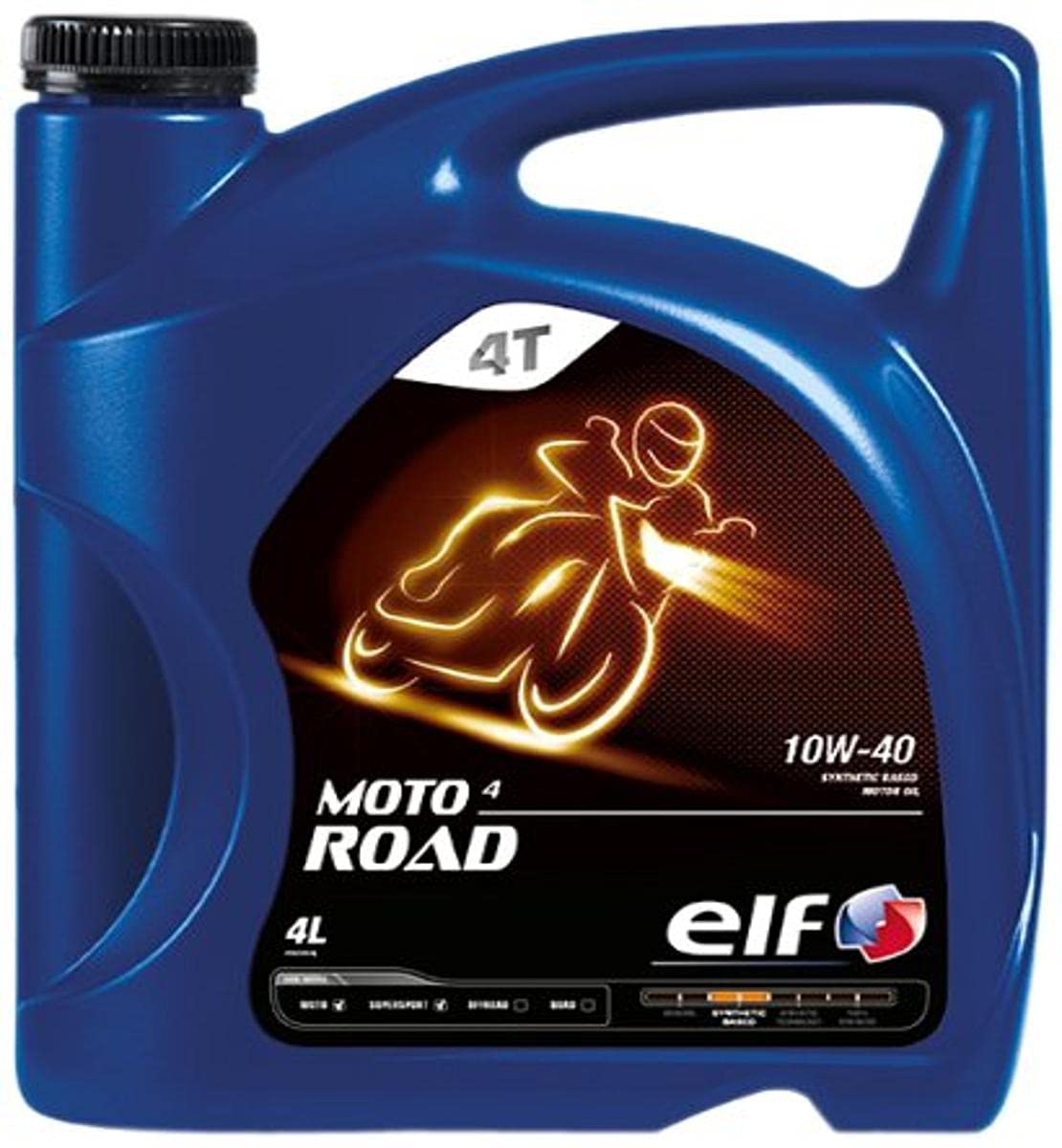 Amazon | elf(エルフ) バイク用 4st エンジンオイル/MOTO4 ROAD